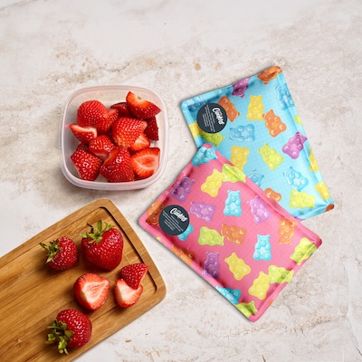 Fit & Fresh Cool Coolers Soft Ice Pack, Gummy Bears, 2/Pack (10300KI38060)