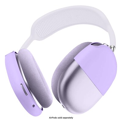 SaharaCase Liquid Silicone Cover Case for AirPods Max, Purple (HP00183)