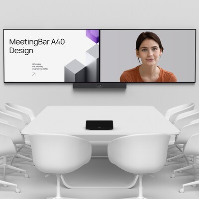 Yealink MeetingBar A40 4K Ultra HD Video Conferencing Kit Webcam, Black (1206676)