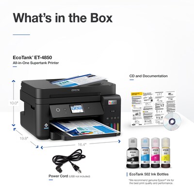 Epson EcoTank 104 Multipack 4 Colors • Smart Printer