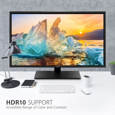 ViewSonic 43" 4K Ultra HD 60 Hz LED Monitor, Black (VX4381-4K)