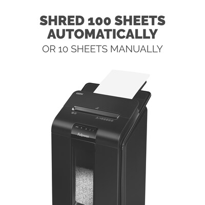 Fellowes AutoMax 100M 100-Sheet Micro-Cut Shredder (4629001)