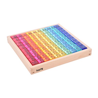 TickiT Gem Cube Mirror Tray, 101 Pieces/Set (CTU73548)
