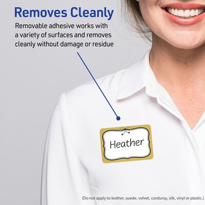 Avery Rectangle Laser/Inkjet Multipurpose Labels, 2-1/3" x 3-3/8", White, 80/Pack (19479370978)