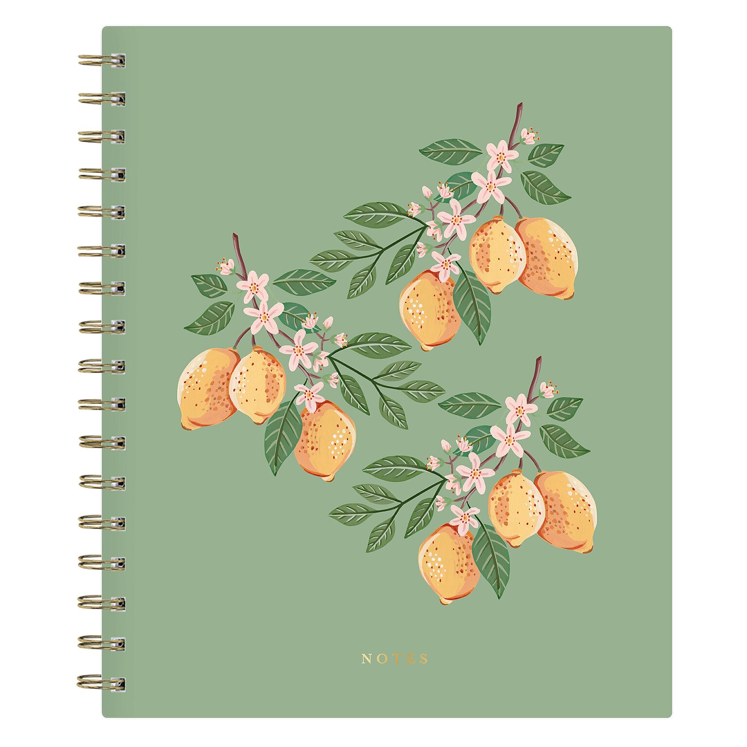 Blue Sky Bespoke Composition Notebook, 7 x 9, Lemons, 150 Sheets (155593)