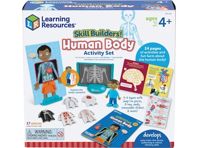 Learning Resources Skill Builders! Human Body Activity Set (LER1261)