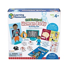 Learning Resources Skill Builders! Human Body Activity Set (LER1261)