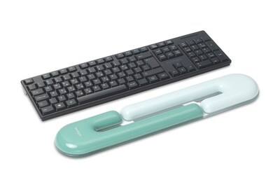 Kensington Duo Gel Non-Skid Gaming Wrist Rests, Green (K62680WW)