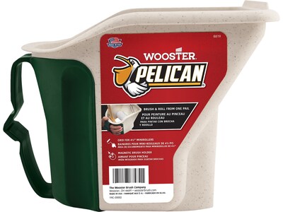 Wooster Brush Pelican Paint Pail, Beige/Green, 6/Pack (0086190000)