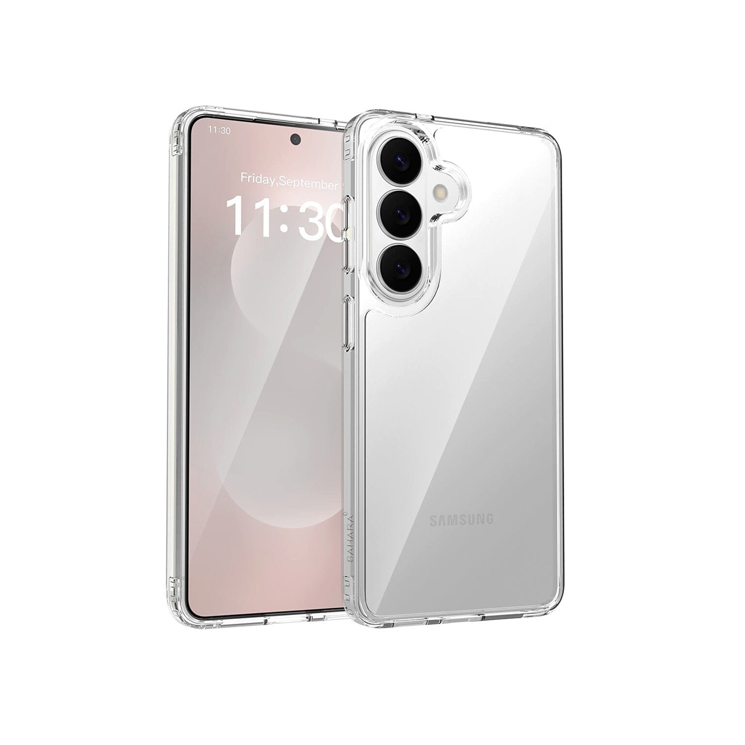 SaharaCase Venture Series Phone Case for Samsung Galaxy S26, Shock Absorbing, Clear (CP01111)