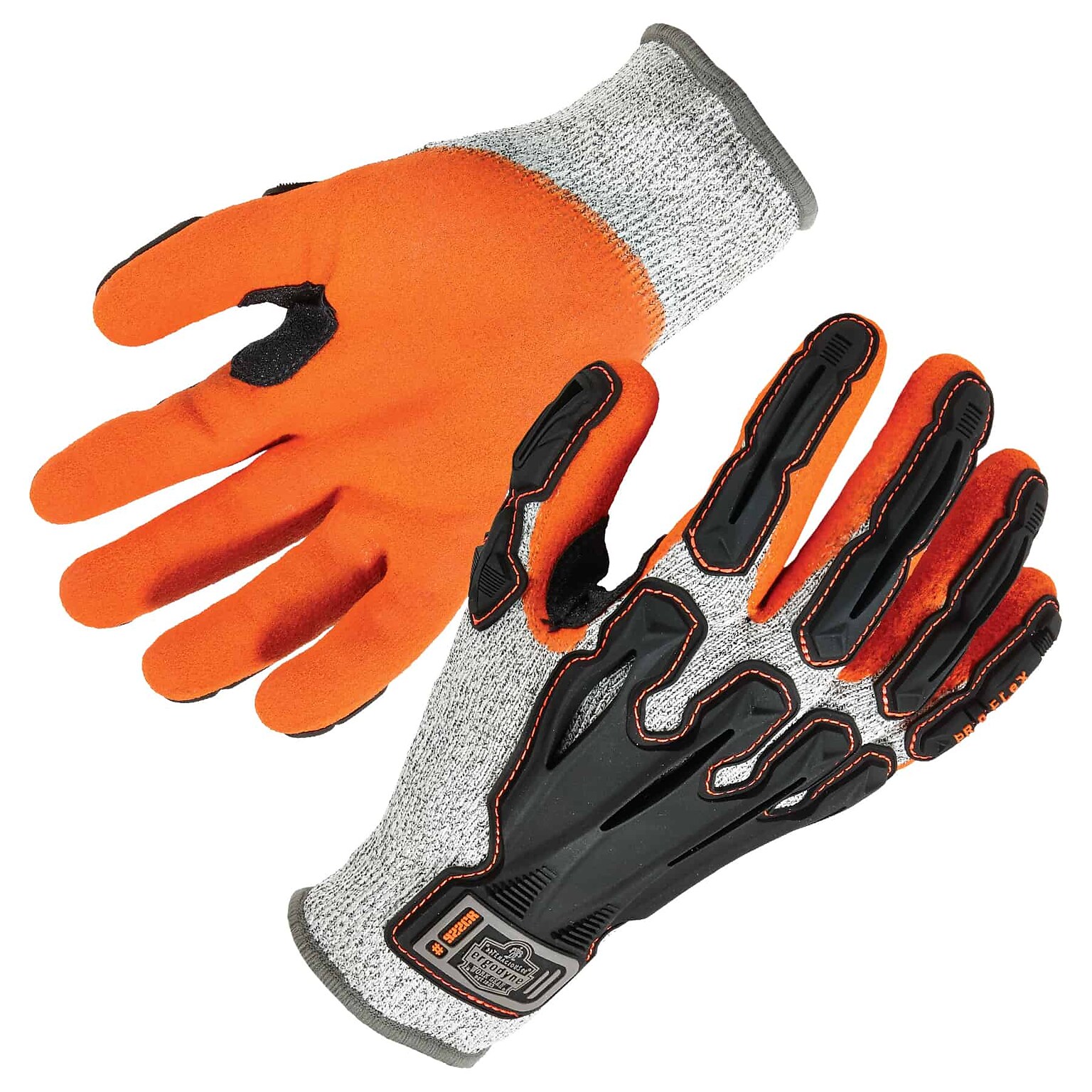 Ergodyne Proflex 922CR Nitrile Coated Cut Protection Nylon-spandex Gloves, XL, 13 Gauge, Multicolor, 2 Gloves/Box (17095)