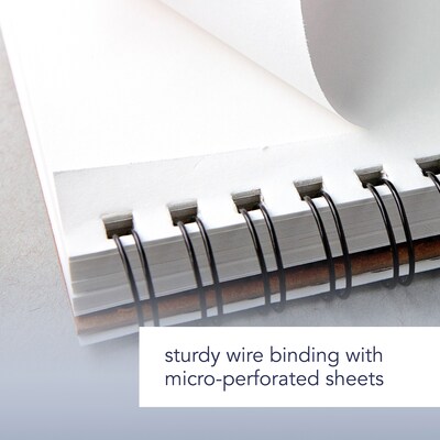 Canson Artist Series 9" x 12" Wire Bound Sketch Pad, 100 Sheets/Pad, 3/Bundle (MCXC10051085103-3)