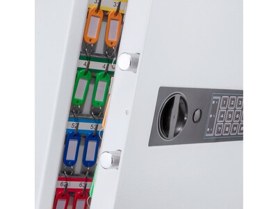 Barska 240-Key Digital Keypad Wall Safe, White (AX13368)