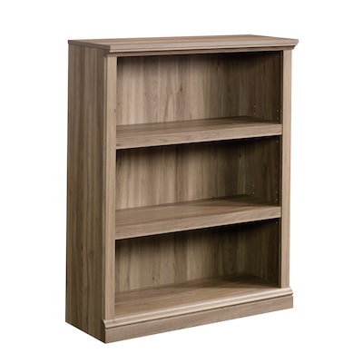 Sauder Select 44H 3-Shelf Bookcase, Salt Oak (420176)