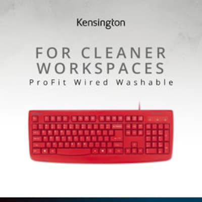 Kensington Pro Fit™ USB Washable Keyboard (K75237NA)