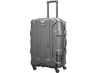 Samsonite Centric Polycarbonate 4-Wheel Spinner Luggage, Black (102689-1041)