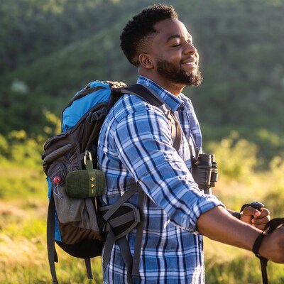 STUDIO PRO by FISHER ECO GO Wireless Bluetooth Portable Speaker with FM Radio, Waterproof, Green (SBT294GRN)