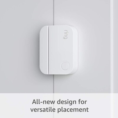 Ring Alarm Wireless Contact Sensors (2nd Gen), White, 6/Pack (B07ZPLN8R3)