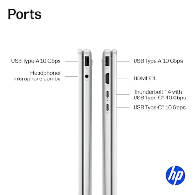 HP OmniBook 7 Flip 16" 2K 2-in-1, Copilot+ PC, Intel Core Ultra 9, 32GB RAM, 512GB SSD, +23 Hour Battery, Windows 11 Home