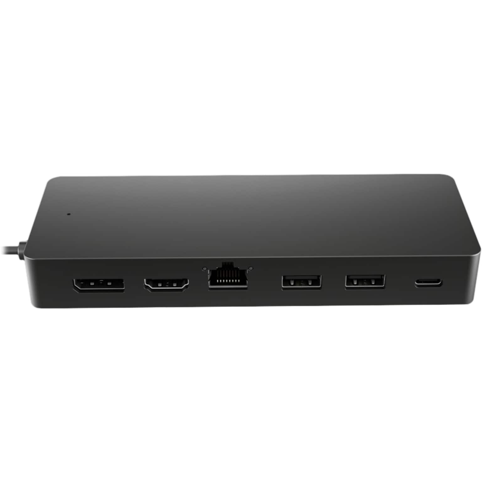 HP Universal 7-Port USB-C Hub, Black  (50H55AA)