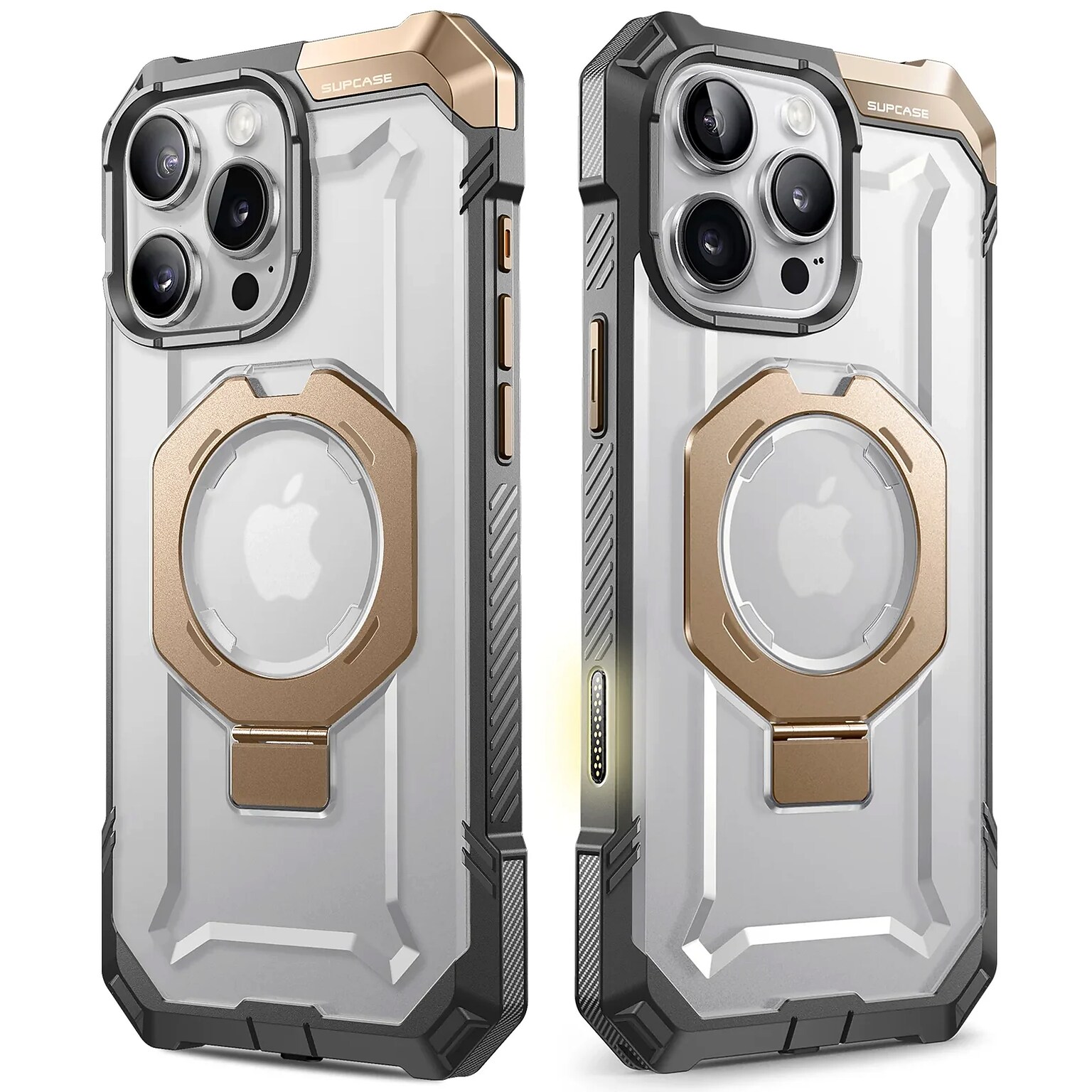 SUPCASE Unicorn Beetle Grip MagSafe Case for iPhone 16 Pro Max, Shock Absorbing, Desert Gold (SUP-iPhone2024Max-UBGrip-Desert/G