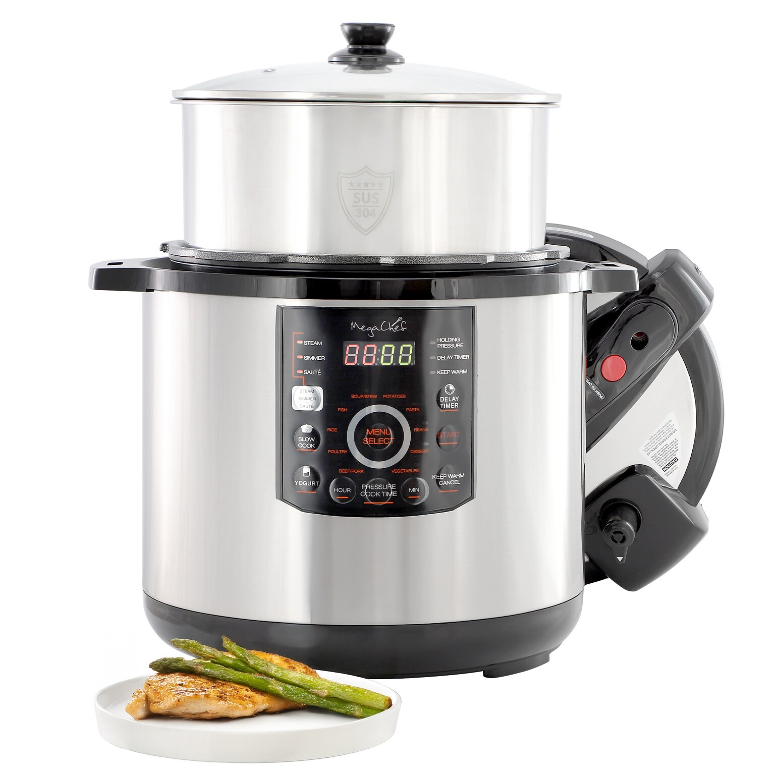 MegaChef 12-Quart Digital Pressure Cooker (937110831M)