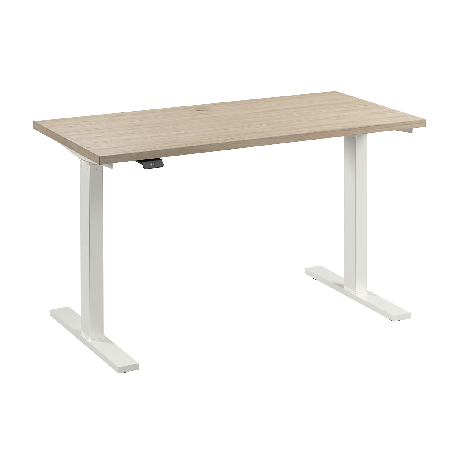 Bush Business Furniture Move 60 Series 48W Electric Adjustable Standing Desk, Natural Elm (M6S4824NEWK)