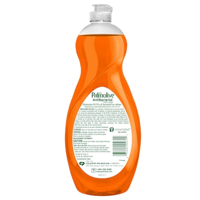 Palmolive Ultra Concentrated Antibacterial Liquid Dish Soap, Orange Scent, 32.5 oz. (US04274A)