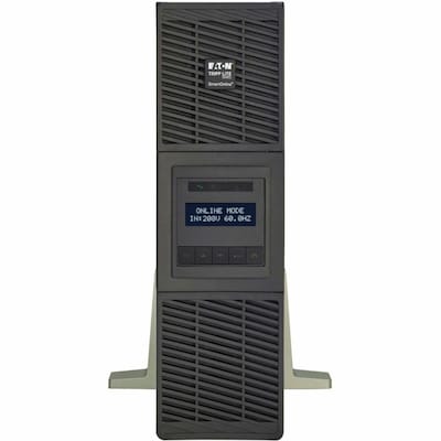 Eaton Tripp Lite SmartOnline 6000VA On-Line UPS, 4-Outlet, Black (SU6000RTMB)