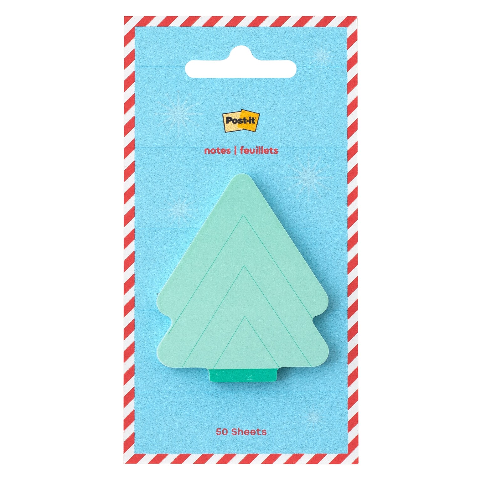 Post-it Tree Sticky Note, 2 x 2.5, Jingle Notes Collection, 50 Sheet/Pad (HOL25-JN-TR)