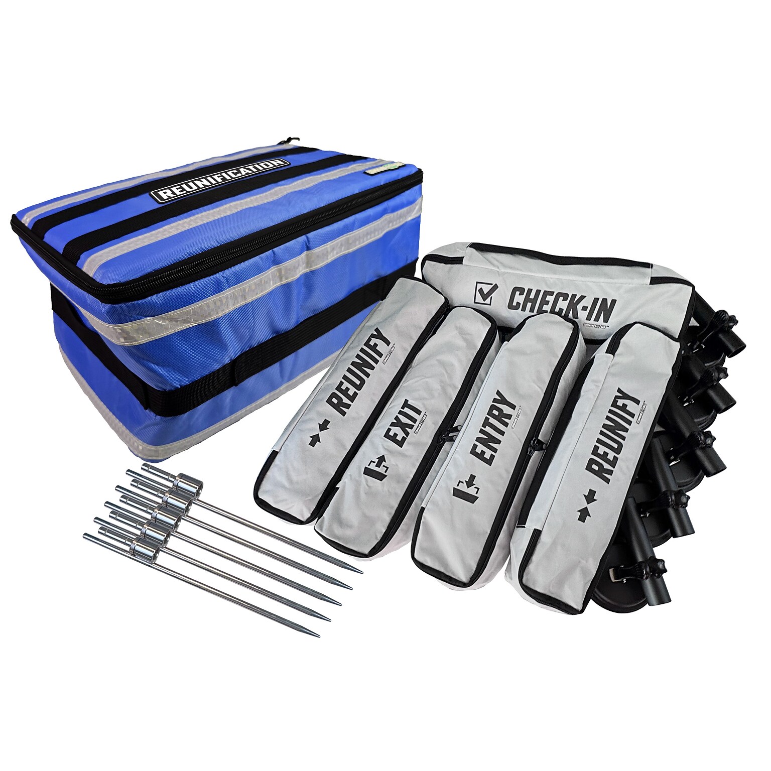 Command GoBag Reunification 21-Piece Lockdown Emergency Preparedness Kit (EICGB-RNFB-17FL5)
