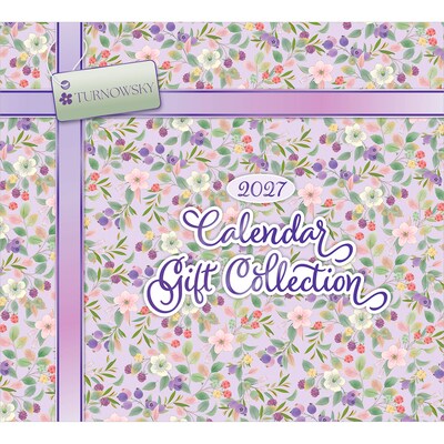 2027 BrownTrout House of Turnowsky Blissful Blossom 14.25 x 13 Monthly Calendar, Assorted Colors (9798330716265)