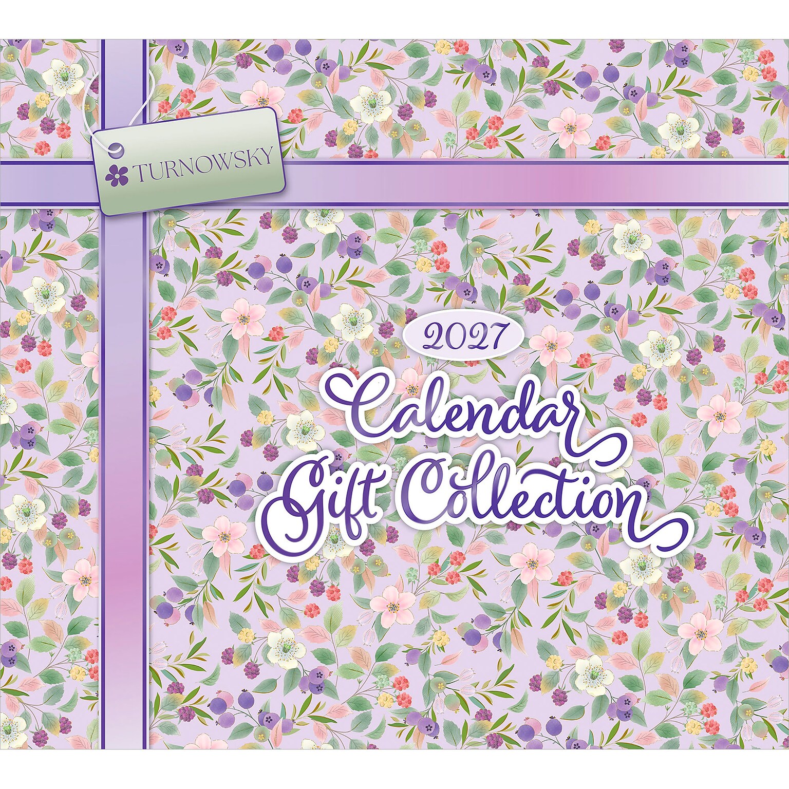 2027 BrownTrout House of Turnowsky Blissful Blossom 14.25 x 13 Monthly Calendar, Assorted Colors (9798330716265)