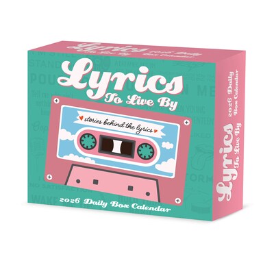 2026 Willow Creek Lyrics to Live By 6.2" x 5.4" Day-to-Day Calendar (56752)