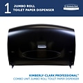 Kimberly-Clark Professional Bathroom Tissue Dispenser, Smoke (09551)