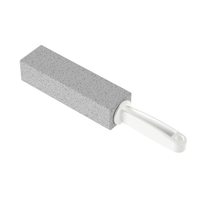 Gritt Commercial Pumice Stone with Handle, Gray, 6/Pack (GRI186-H-6PK)