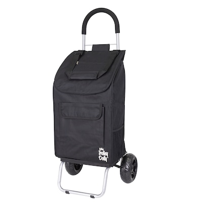Trolley Dolly Standard Folding Hand Truck, 110 lb. Capacity, Black (01-517)