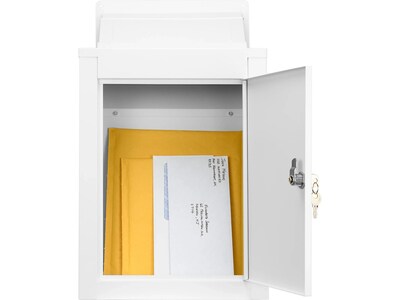 Barska Through-The-Wall Drop Box, White (CB13954)