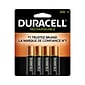 Duracell AA NiMH Battery, rechargeable, 4/Pack (DX1500B4N001)