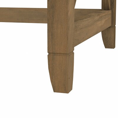 Bush Furniture Key West 48"W Writing Desk, Reclaimed Pine (KWD148RCP-03)