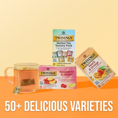 Twinings Assorted Herbal Tea Bags, 20/Box (F08666)