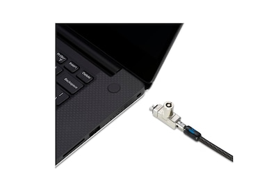 Kensington Slim N17 2.0 Keyed Laptop Lock, 6 ft., Black (K60502WW)