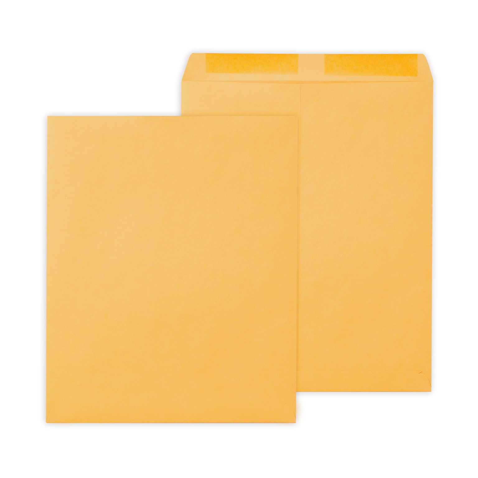 Staples Gummed Kraft Catalog Envelopes, 12 x 15.5, Brown, 100/Box (SPL534784)