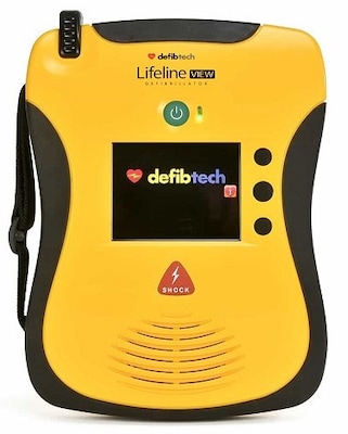 Defibtech Lifeline View Semi-Automatic AED Defibrillator, English/Spanish (DCF-A2310X3)