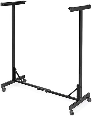 AdirOffice Blueprint Maps Expandable Mobile Large Plan Center File Cart, Black (615-BLK)