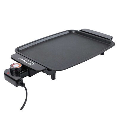Brentwood 1,200-Watt Electric Ceramic Griddle, Black (TS-810)