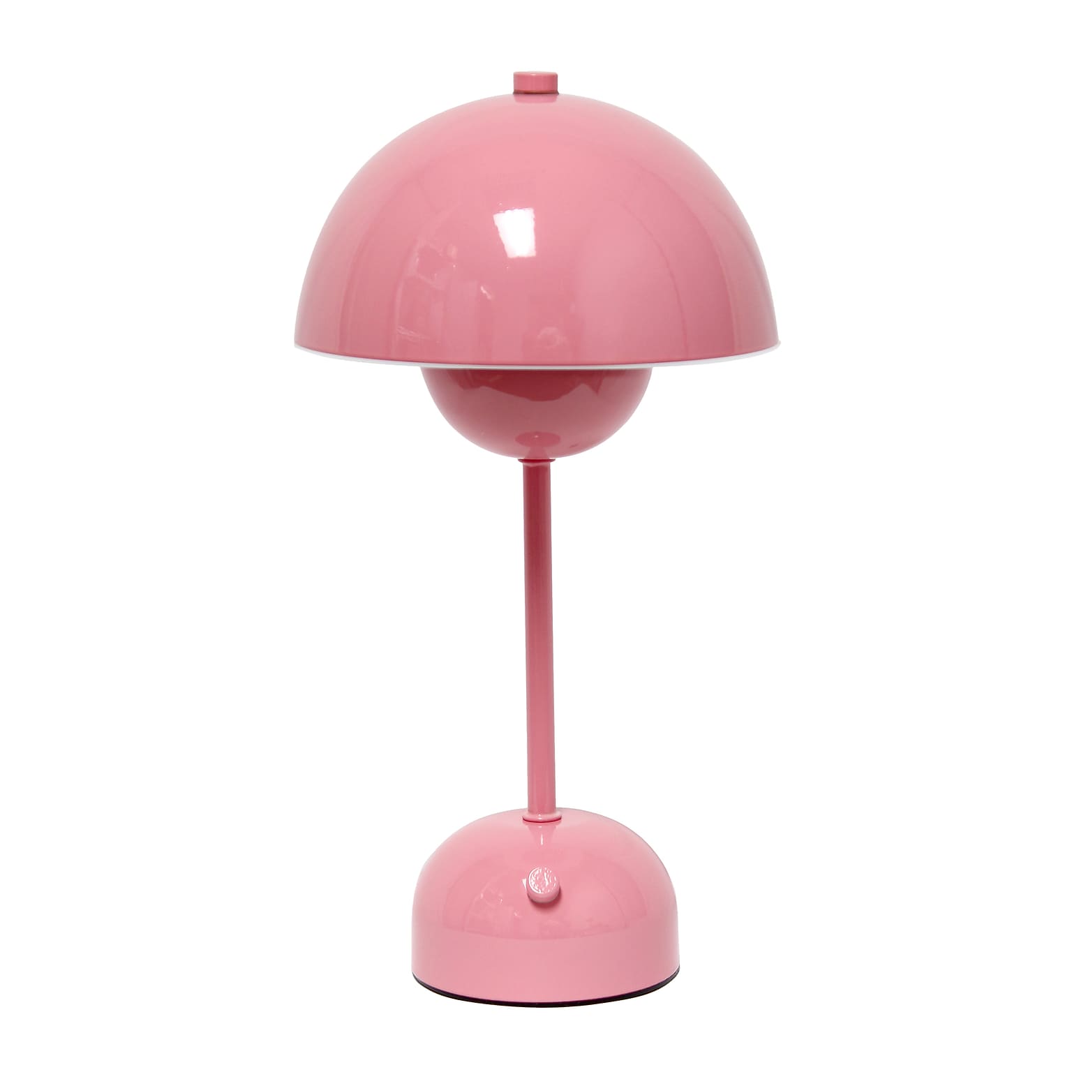 Simple Designs Mushroom Magic LED Table Lamp, Pink (LD1069-PNK)