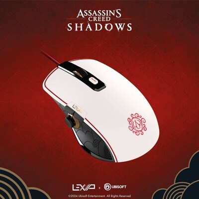 Lexip x Ubisoft Assassin's Creed Shadow Optical USB Gaming Mouse (UBXLXMS0001)