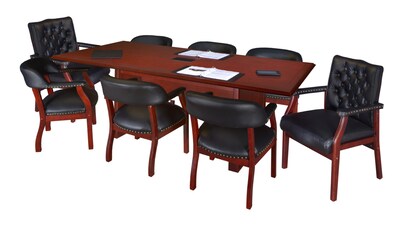 Regency Prestige 96"L Rectangular Conference Table, Mahogany (TVCTRC9648MH)