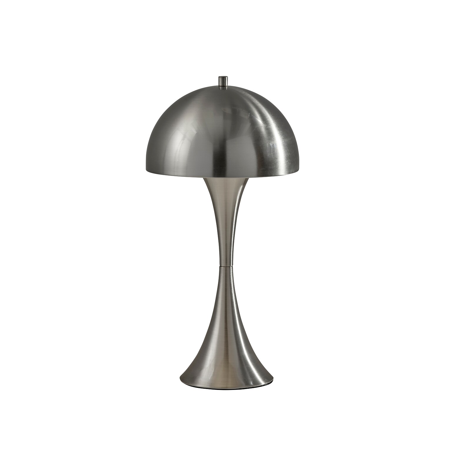 Adesso Lennon Incandescent Table Lamp, 19.5H, Brushed Steel (2604-22)